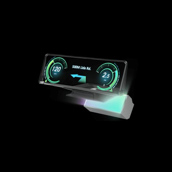 HUD Aerial Car Dashboard | UniMax | odm automotive electronics supplier | IATF16949